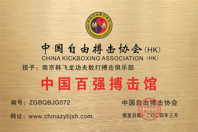 南京韩飞龙功夫散打搏击俱乐部